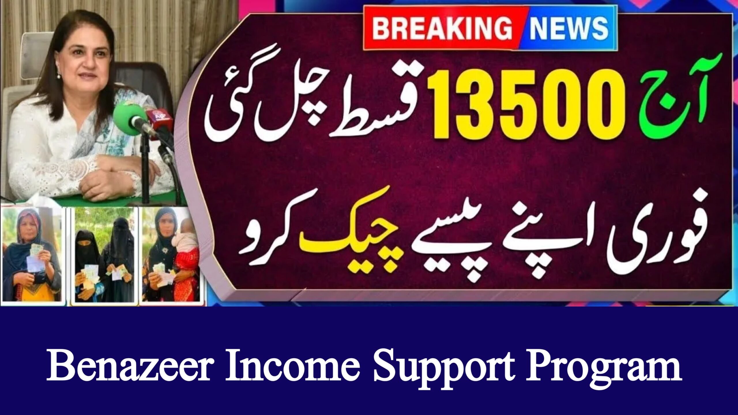 Benazir Income Support Program Online Check || 8171 Payment New Update