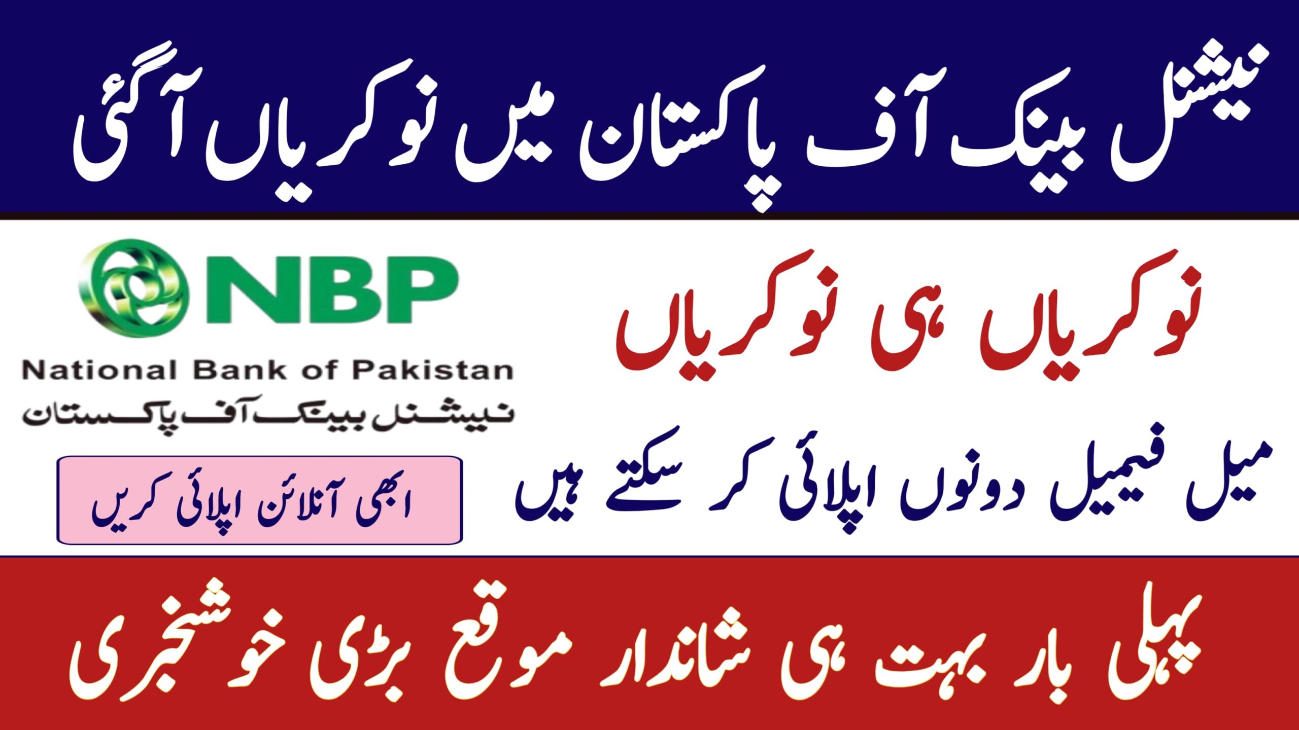 National Bank of Pakistan New Jobs 2025 || How to Apply Online Step by Step Guide, geo57hd