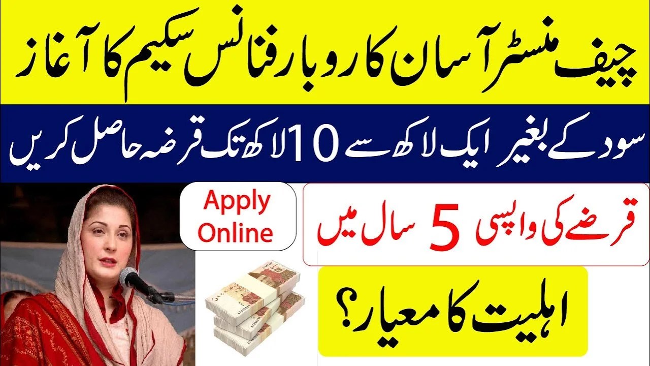 Karobar Loan Scheme Maryam Nawaz || How To Apply, geo29hd